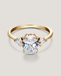 Yellow Gold Petite Trio Ring